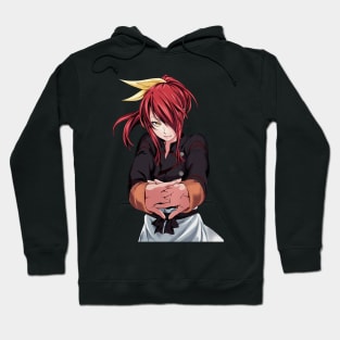 Crazy Red Haired Chef Waifu Hoodie